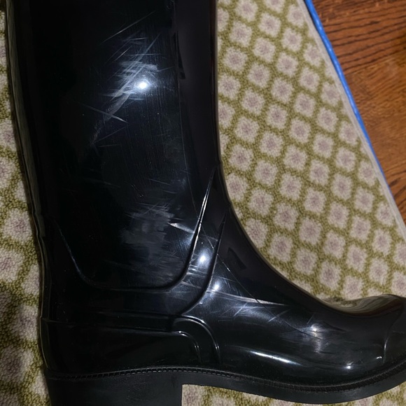 BURBERRY
Nova Check Pattern Rubber Rain Boots - Picture 6 of 7